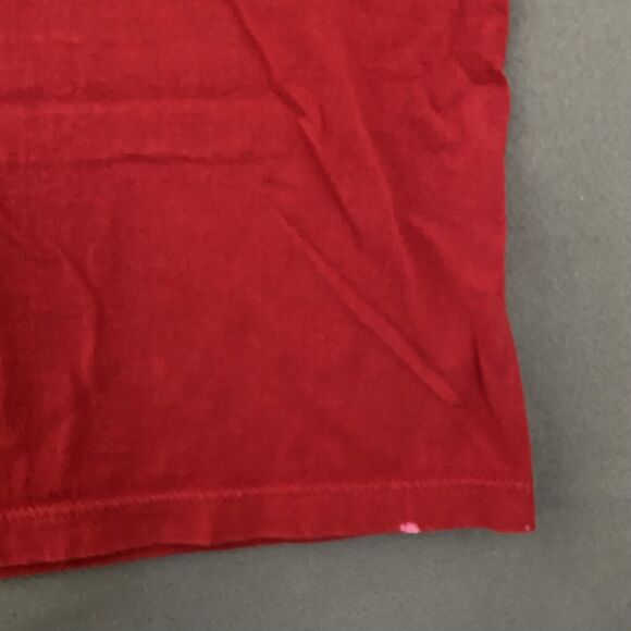 Minnie Mouse Shirt Adult XL Red Disney Designs Tank Graphic Front Back‎ Spellout - Picture 7 of 11